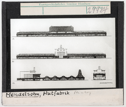 Vorschaubild Erich Mendelsohn: Hutfabrik Luckenwalde 